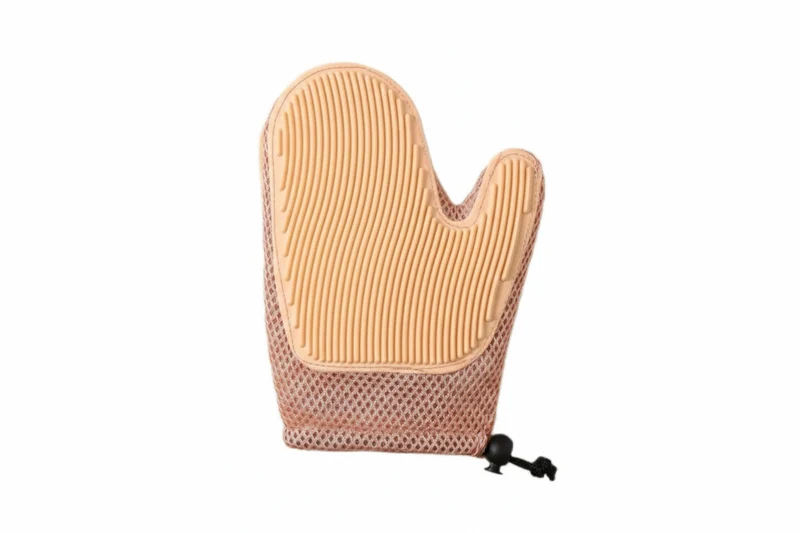 Gant de Toilettage Double Face – Brossage Doux & Massage pour Chat
