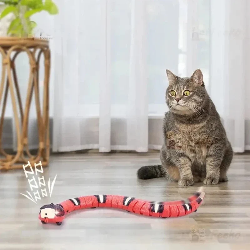 Jouet serpent pour chat - Mouvement réaliste | SnakePlay