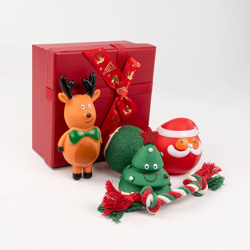 Coffret Cadeaux Noël Pour Petit Chien