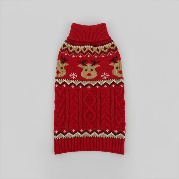 Pull Doux Confortable De Noël Pour Chien