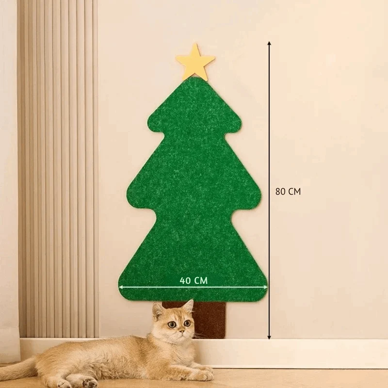 Grattoir en Feutre Autocollant Résistant Pour Chat