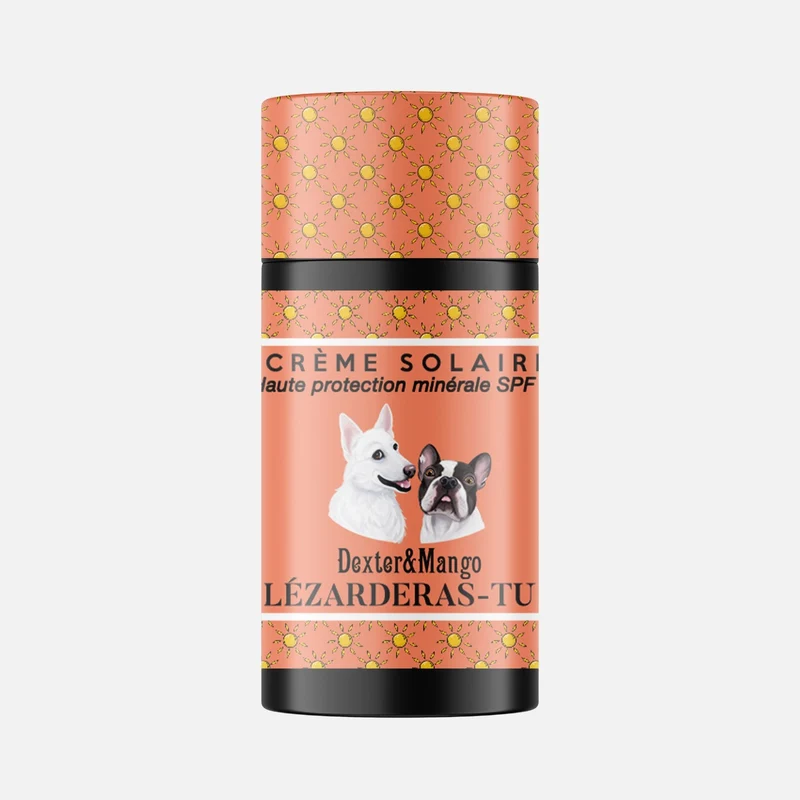 Crème Solaire Chien et Chat SPF30 - Lézarderas-tu ?