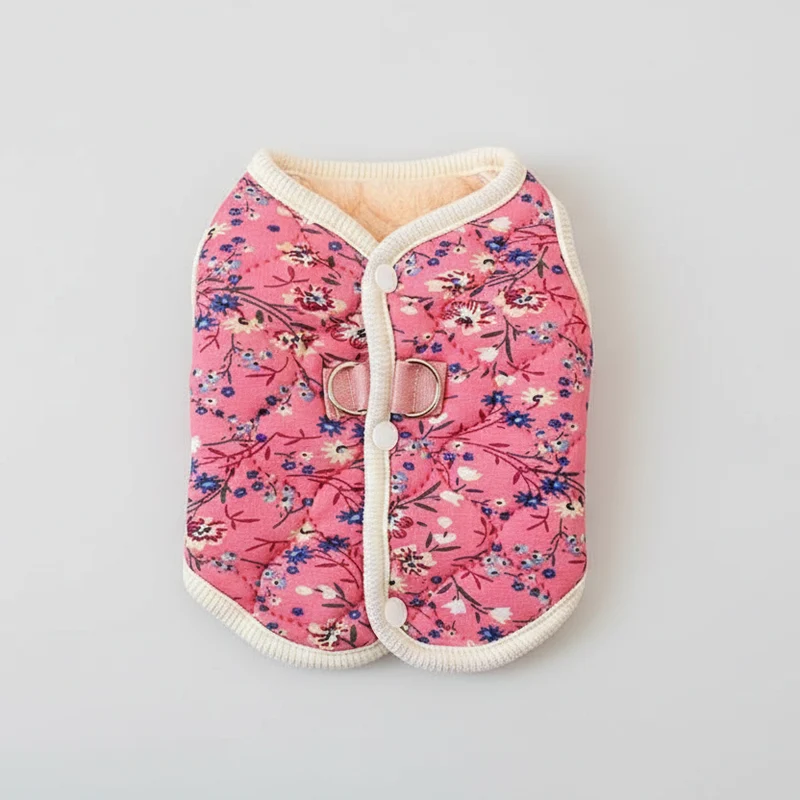 Gilet Pour Chien Imprimé Floral Et Coloré