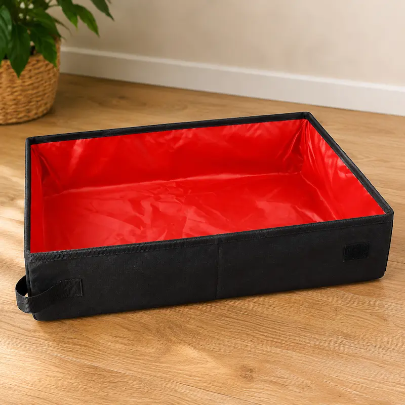 Litière de voyage - Pliable et transportable | TravelBox
