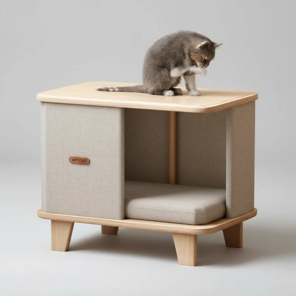 Maison Design pour Chat Confortable et Élégante