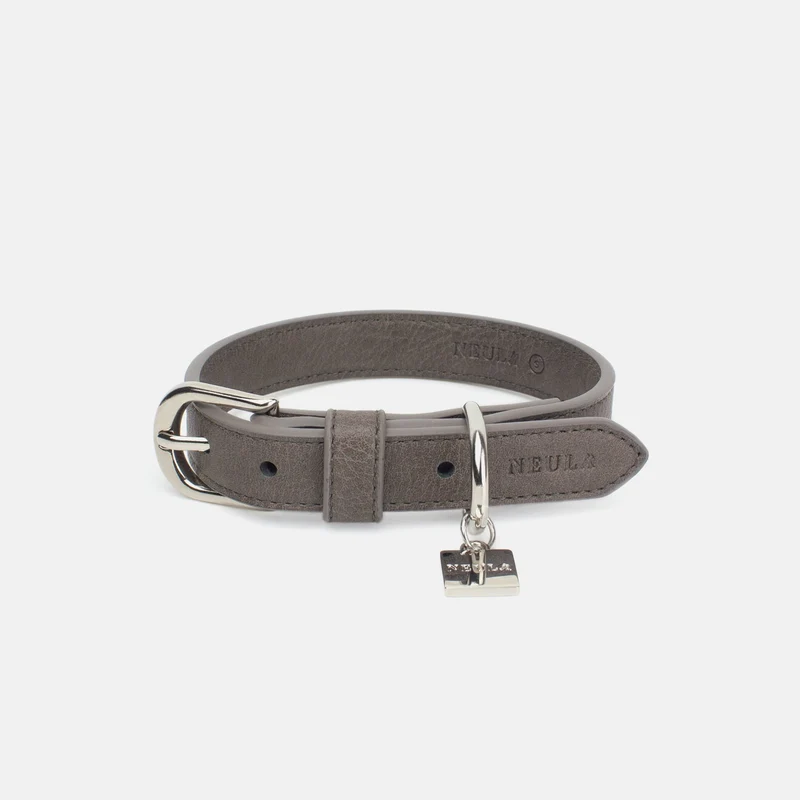 Collier en Cuir Vegan Pour Chien Élégant