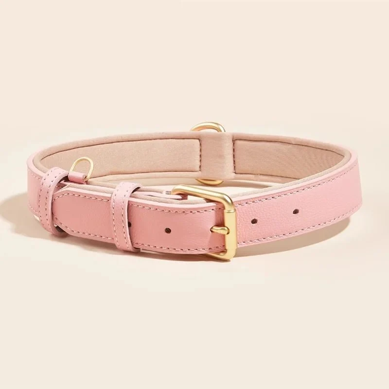 Collier En Cuir Synthétique Pour Chien Résistant Et Design