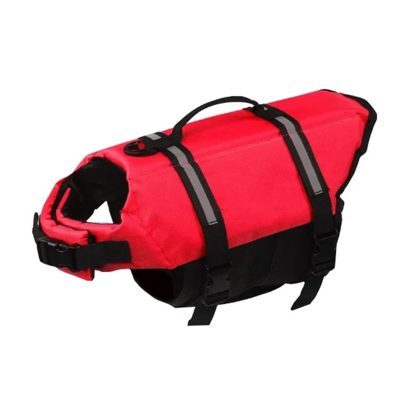 Gilet De Sauvetage Avec Bandes Réfléchissantes Pour Chien