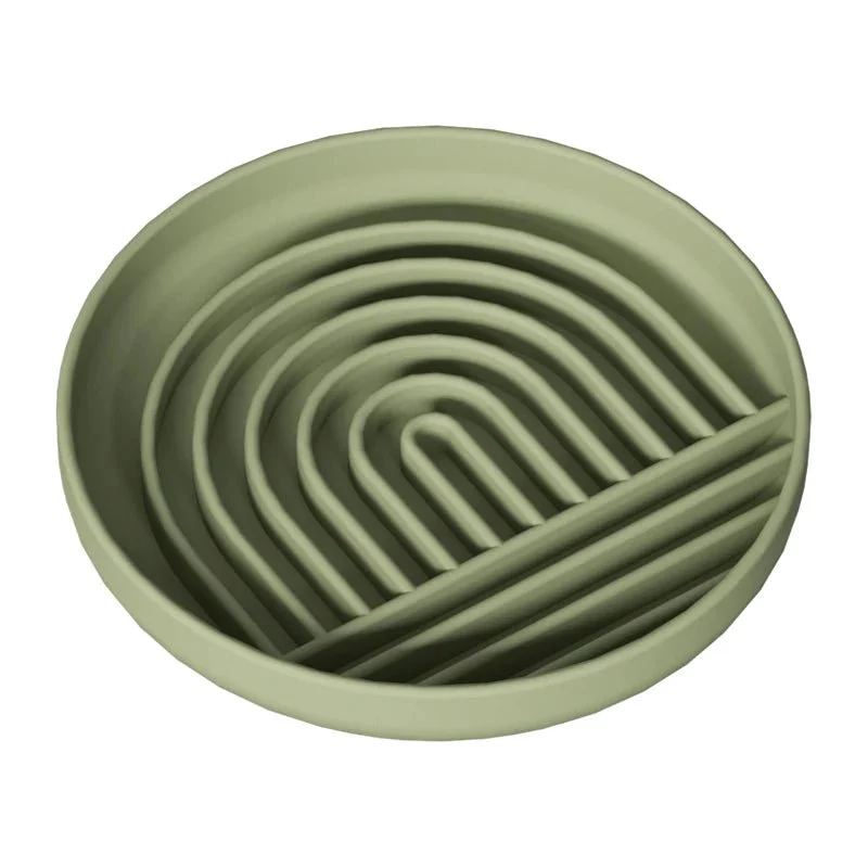 Gamelle Anti Glouton En Silicone Pour Chien