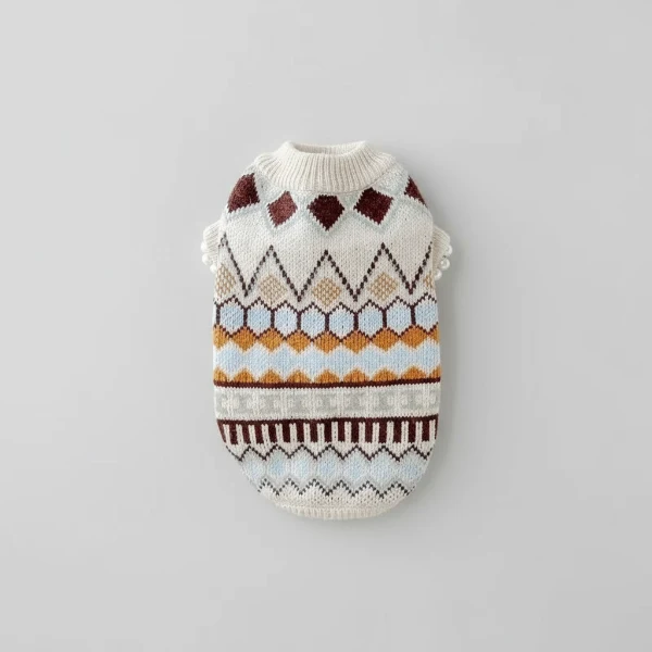 Pull Chaud Pour Petit Chien Motifs Tendance
