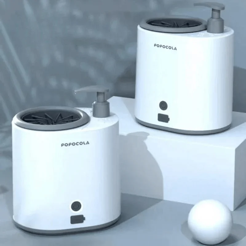 Lave-Pattes Automatique Pour Chien Avec Distributeur De Savon