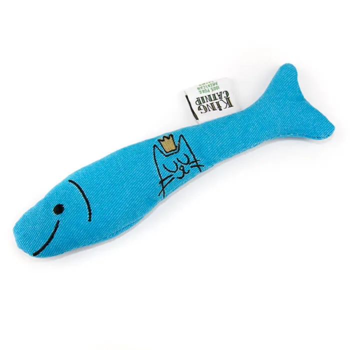 Sardine pour chat à la cataire