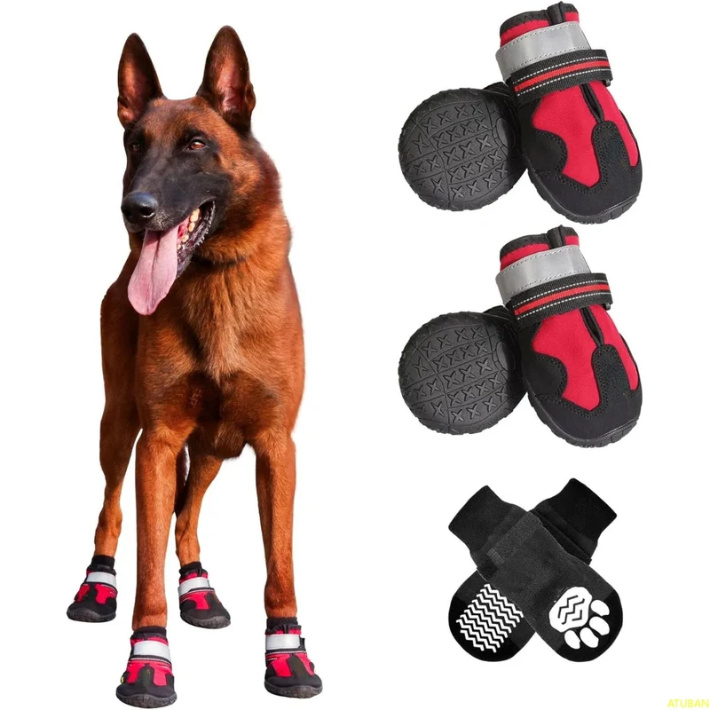 Chaussures Antidérapantes Pour Chien
