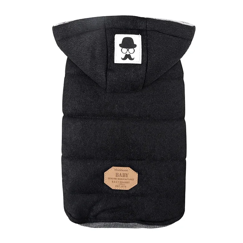 Doudoune Avec Capuche Chaude Pour Chien