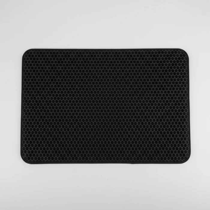 Tapis de litière pour chat - Protection double couche