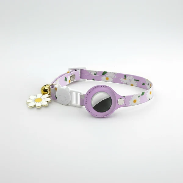 Collier Avec Porte-Airtag Pour Chien et Chat