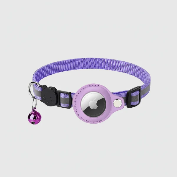 Collier Airtag Ajustable Et Résistant Pour Chat