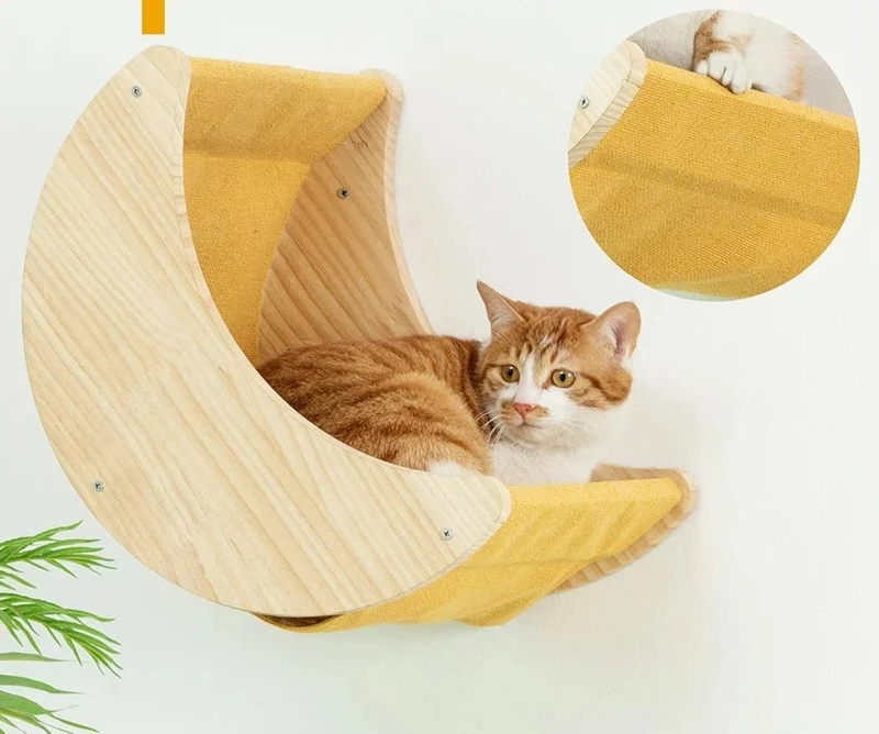 Hamac Mural Design Résistant Pour Chat