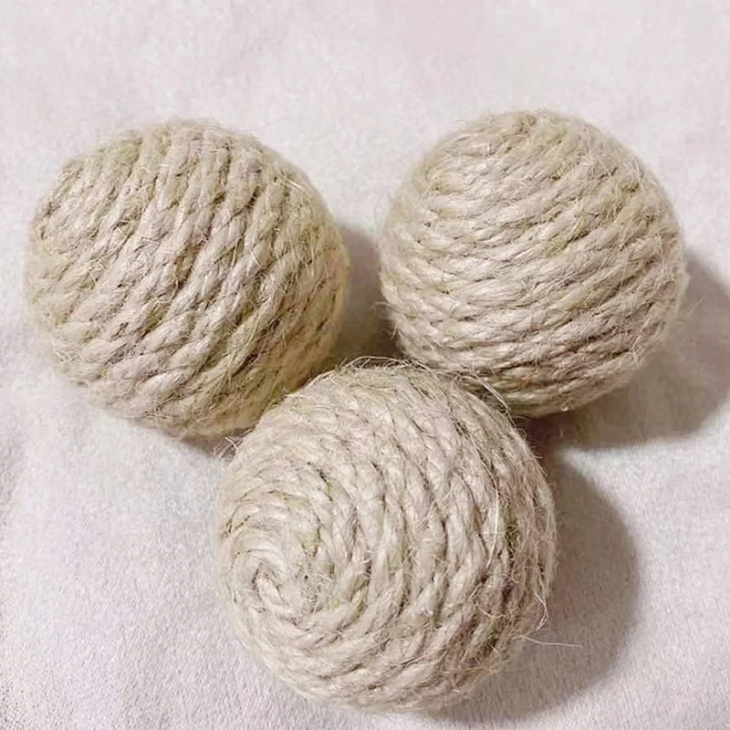 Boule A Gratter En Sisal Avec Clochette Pour Chat