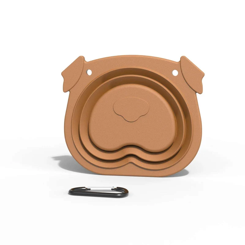 Gamelle pliable en Silicone Pour Chien