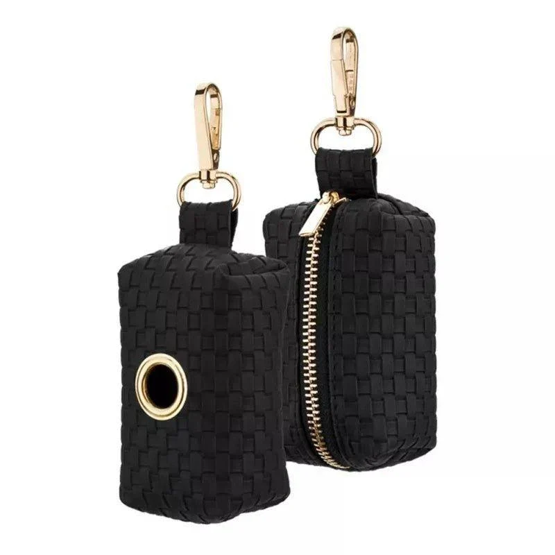 Distributeur Sacs À Crottes Design Noir