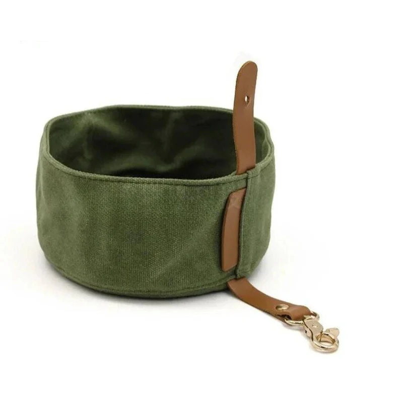 Bol En Toile Étanche Pliable Pour Chat Et Chien