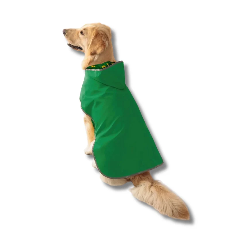 Veste Imperméable Réversible Pour Chien