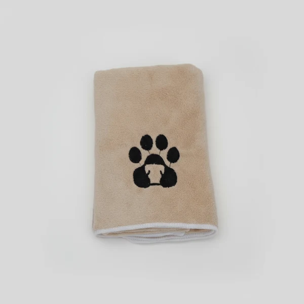Serviette pour chien et chat Oscar et Plume - Résistante