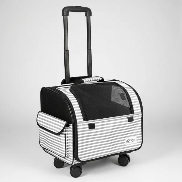 Valise À Roulettes De Voyage Pour Chien Chat