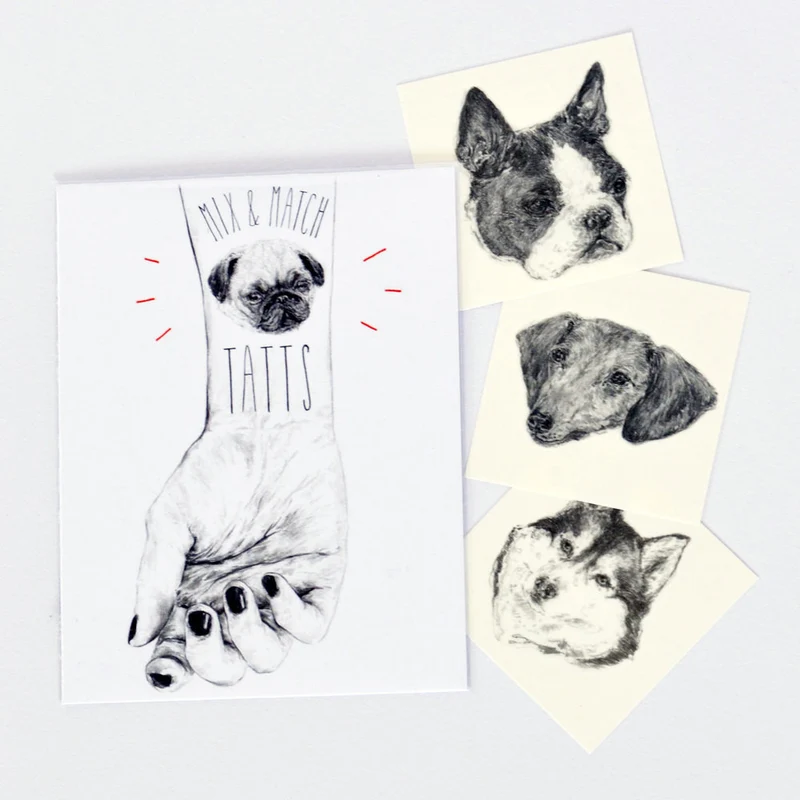 Tatouage temporaire // chien