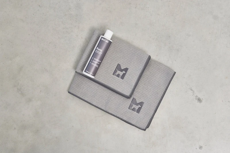 Serviette absorbante pour chien microfibres