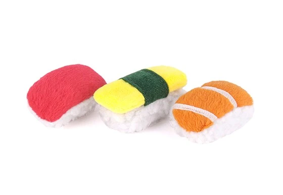 Jouet Sushi pour chat à la cataire