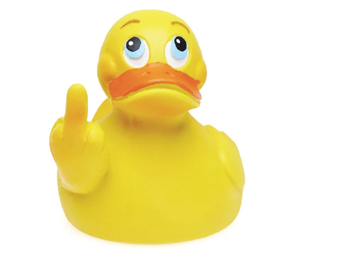 Jouet pour chien canard Bad Duck (caoutchouc naturel)