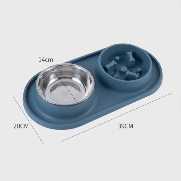 Support Et Gamelle Anti Glouton Pour Chien Et Chat