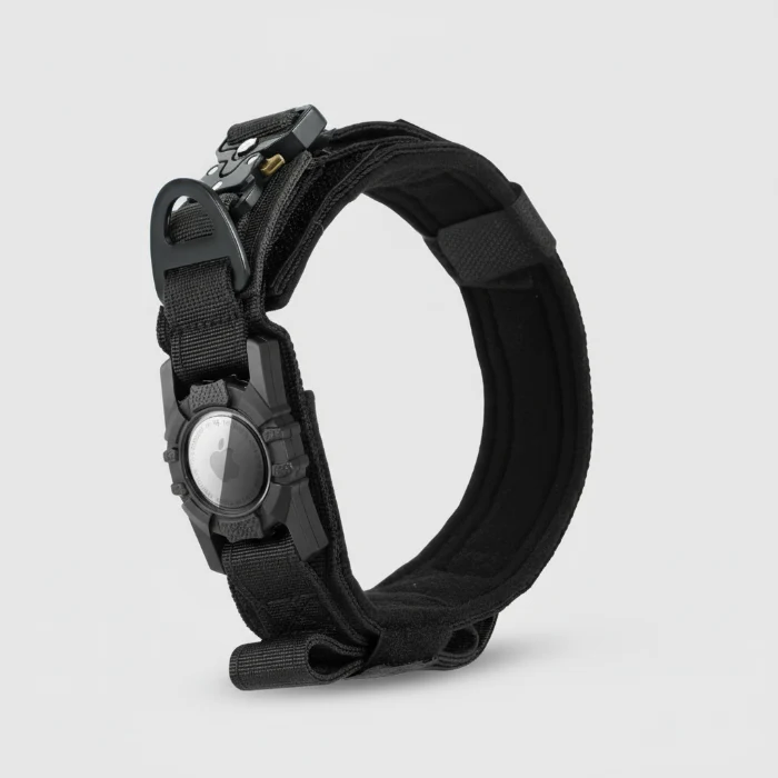 Collier d'intervention avec poignée pour grand chien - AirTag